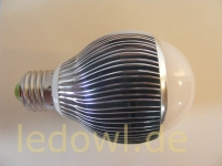 LED Bulp Lampe High Power E27. 8 WATT. W.Wei�